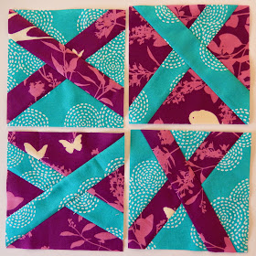 Improv Wonky X for Hope Circle of do. Good Stitches December @ Quilting Mod