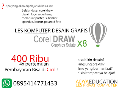 kursus desain grafis corel draw di bogor - agustus 2020