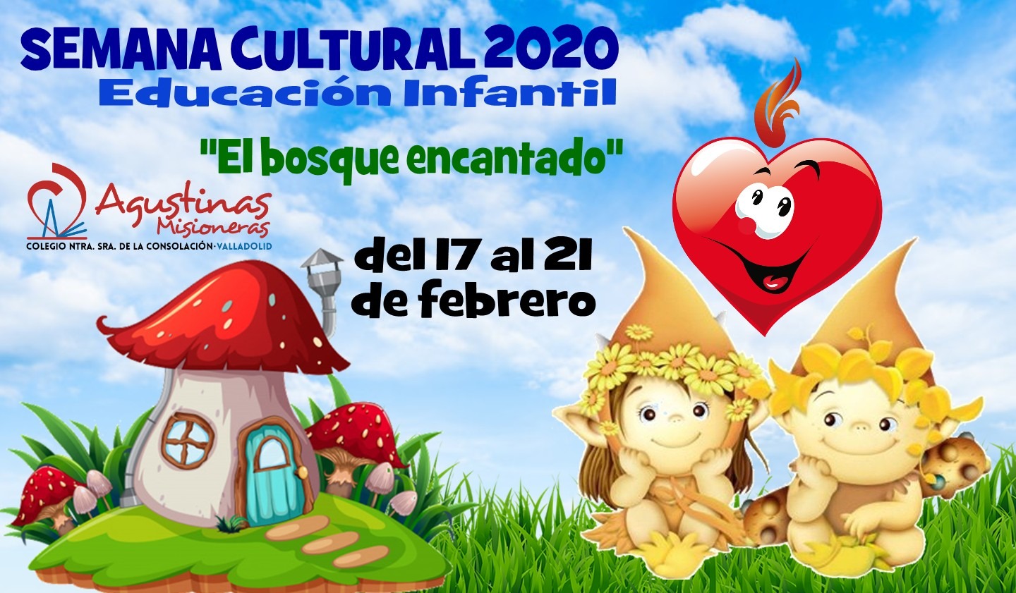 Educación Infantil Colegio Agustinas Valladolid Semana cultural. "El