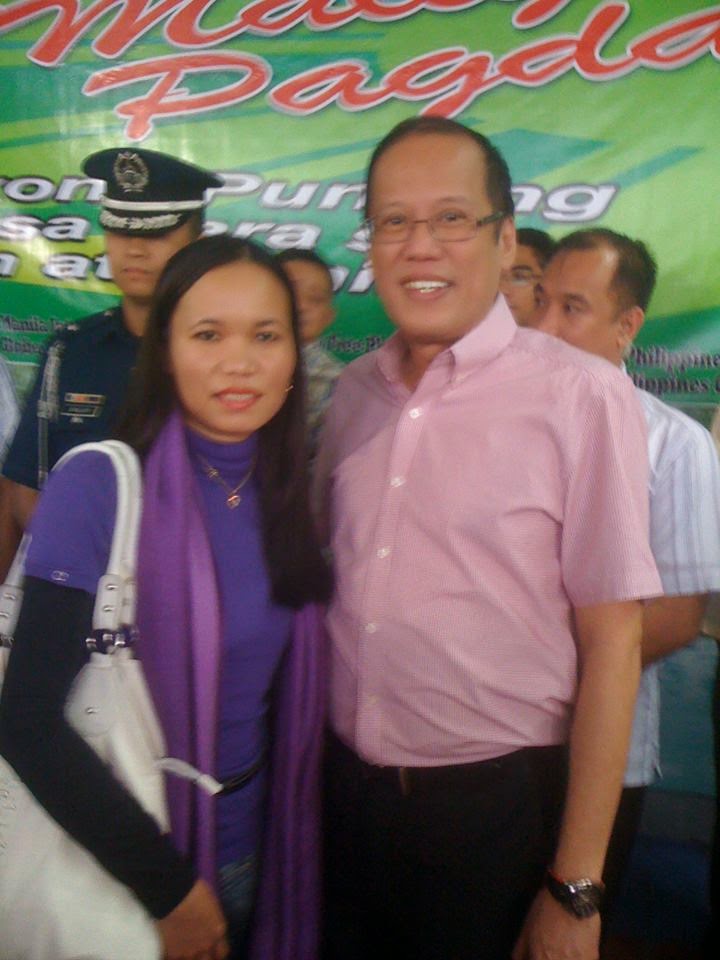 TSE (Tagbino Serving Eagles) A POSE WITH PRES. BENIGNO AQUINO III BY