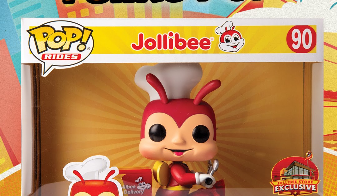 funko pop jollibee on delivery bike