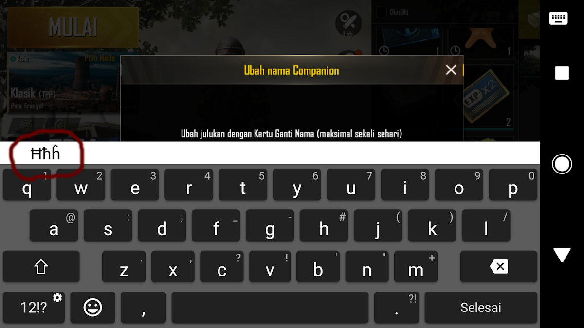 Cara Membuat Nama Kosong Di Pubg Mobile Fyi Indonesia