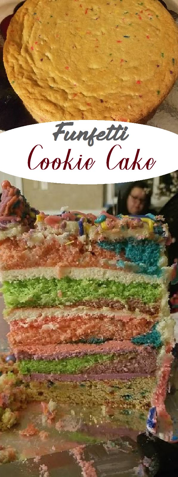 Funfetti Cookie Cake Delish Cooks