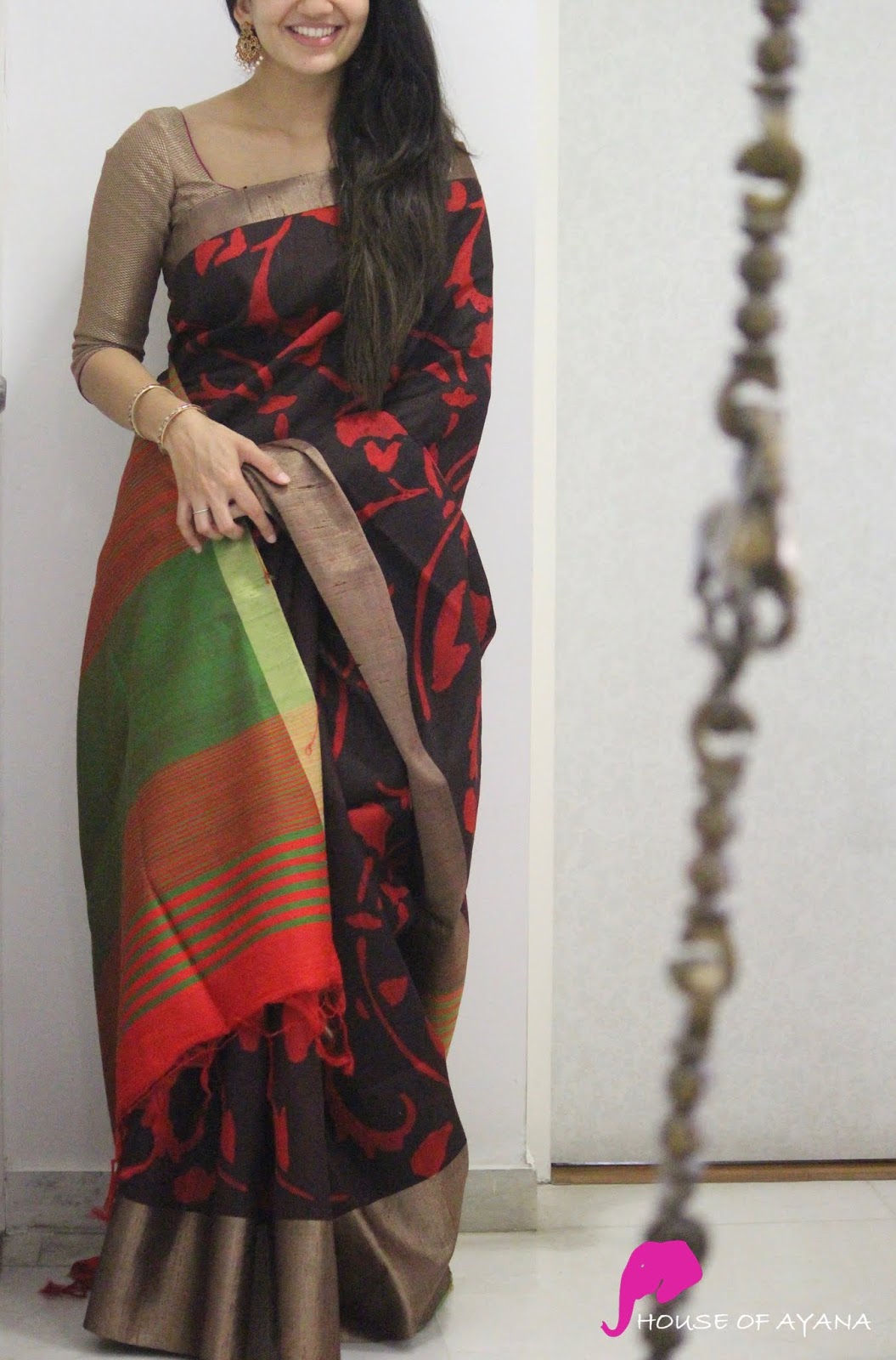 light weight designer saree