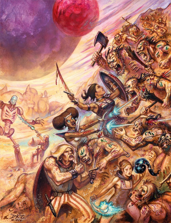 Tenkar's Tavern: A DCC RPG Kickstarter - Peril on the Purple Planet