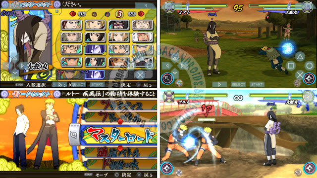  download Game PPSSPP Naruto Shippuden Narutimate Accel 3 ISO PSP Android