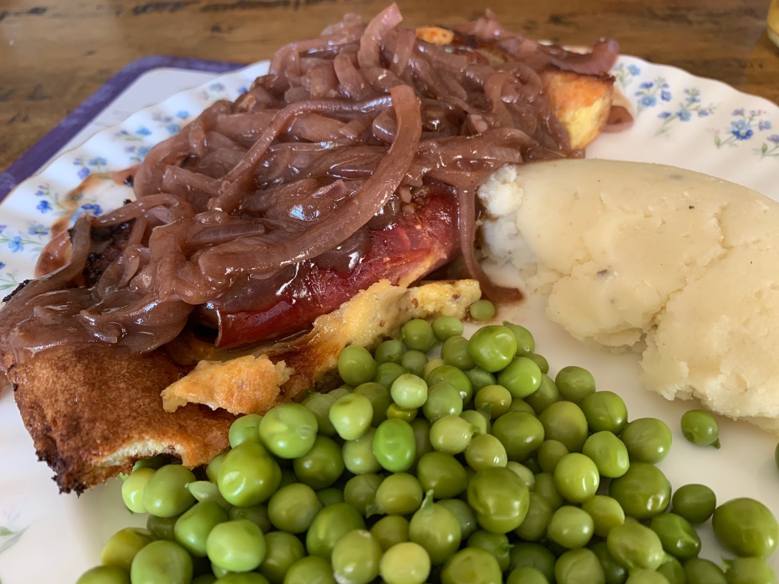 Nigel Slater Toad with Browned Onion & Madeira Gravy