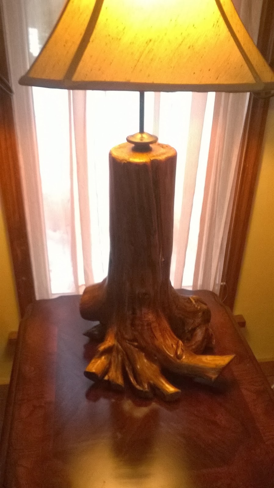 How to make a Tree Trunk Lamp | Redo It Yourself Inspirations : How to ...