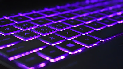 Neon Light Keyboard Wallpaper Free HD