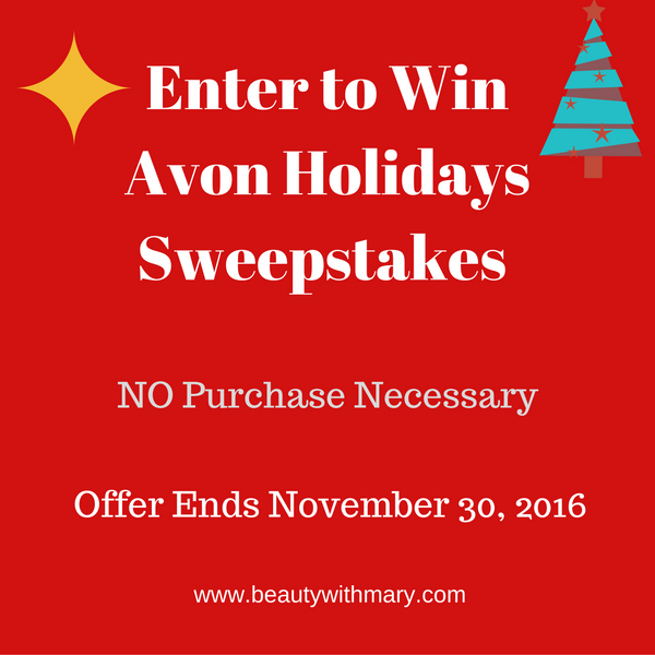 Avon Holiday Sweepstakes