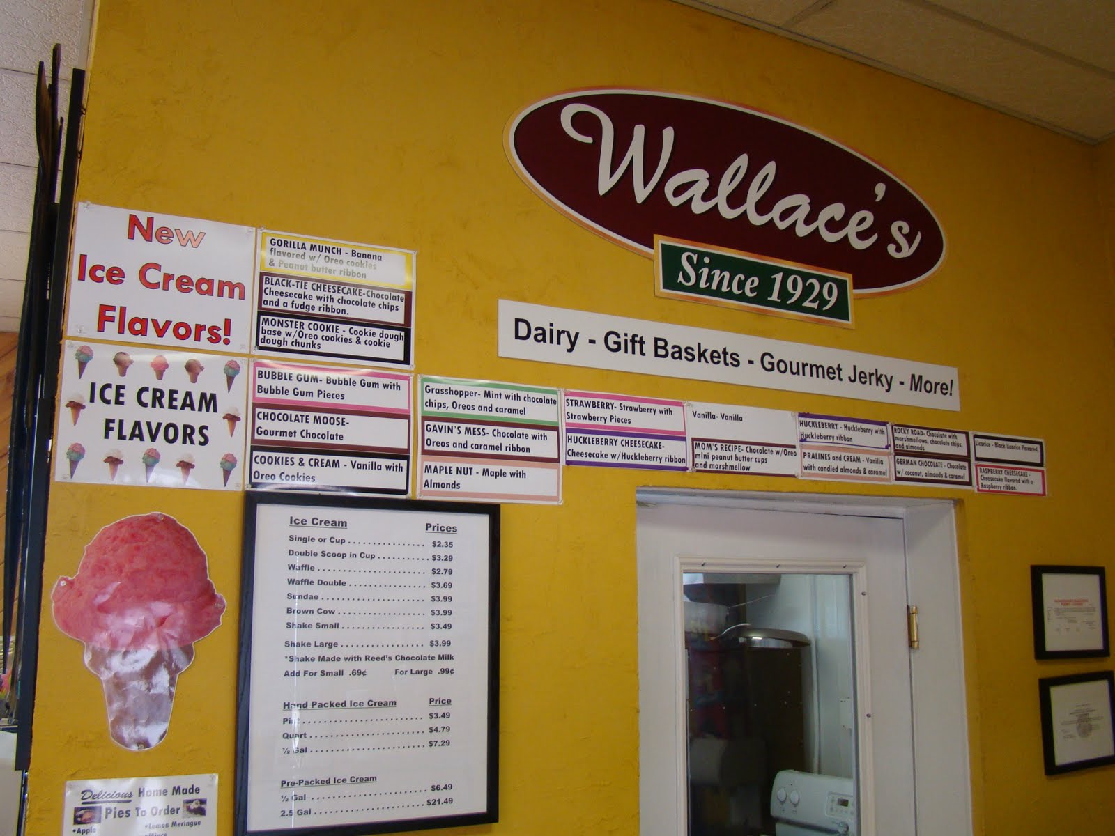 Dates in Idaho Falls Wallace's Ice Cream and Sandwichs
