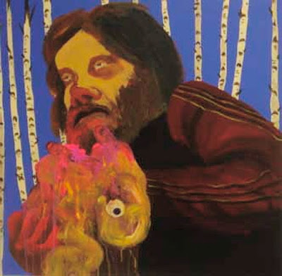 Jogger, Acrylic on Wood Panel, 32 in x 30 in, 2004