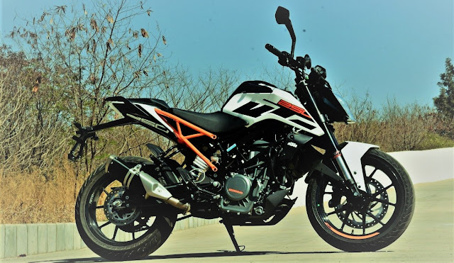 KTM Duke 250 Most powerful bike with 250 cc engine