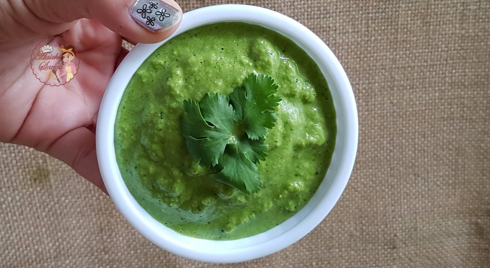 Coriander Chutney 2 Minutes Breakfast Chutney Aaichi Savali