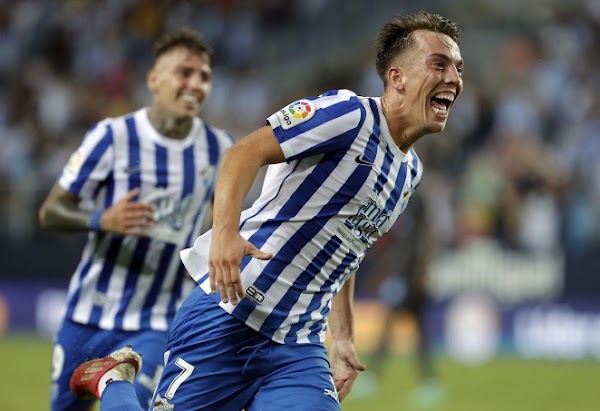 Un gran Paulino da al Málaga los tres puntos contra el Girona (2-0)