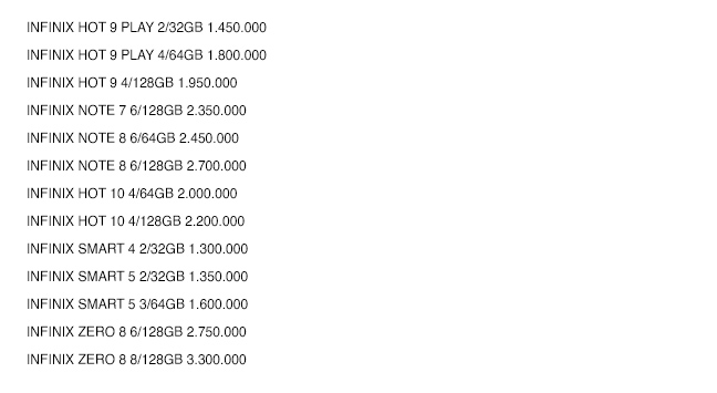Daftar Harga Hp Di Pstore Terbaru 2021 Update Masbilly Com Sharing Is Caring
