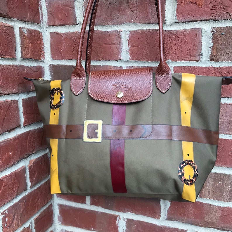 Horse Country Chic Handpainted Longchamps Handbags