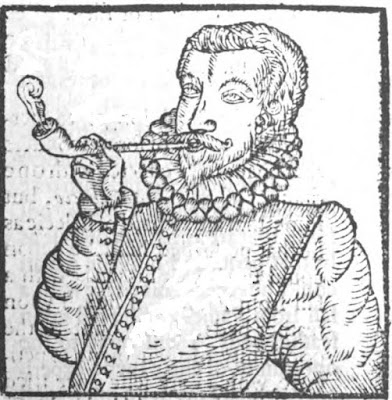 tobacco smoking encyclopedia trivia chute earliest depiction european man 1600