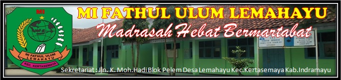 RANGKUMAN MATERI SKI KELAS 5 KURIKULUM 2013 MI Fathul Ulum