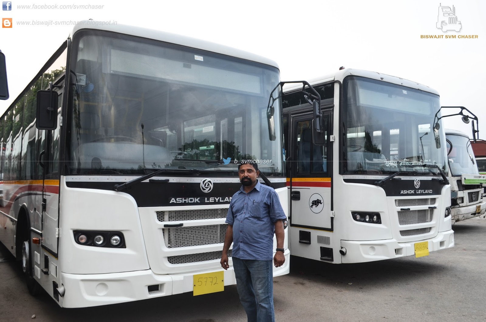 ASTC Ashok Leyland Jan Bus LE Biswajit SVM Chaser