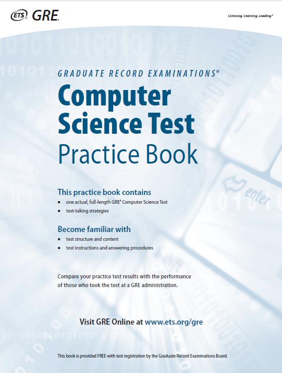GRE Preparation Guide: GRE Computer Science Practice Book