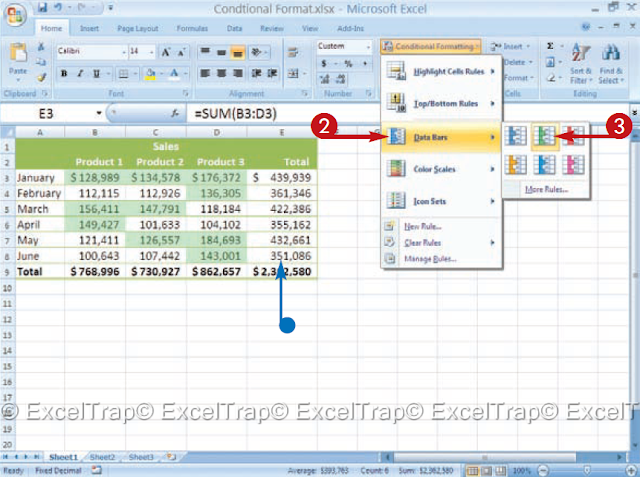 MS EXCEL : Conditionally format your worksheet