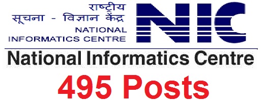 National Informatics Centre Recruitment 2020- Apply Online for 495 ...