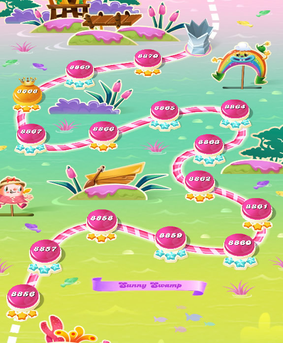 Candy Crush Saga level 8856-8870 Candy Crush Saga level 8856-8870