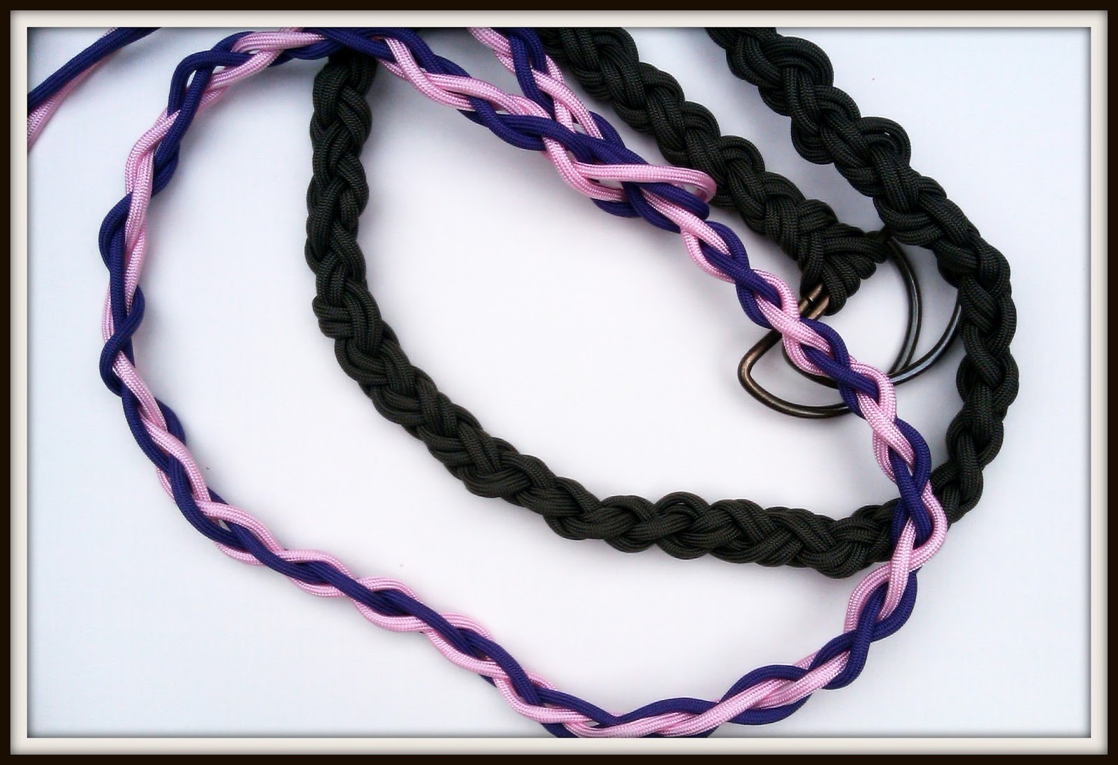 Double Treble Craft Adventures Para Cord Belt Older Kids Tutorial