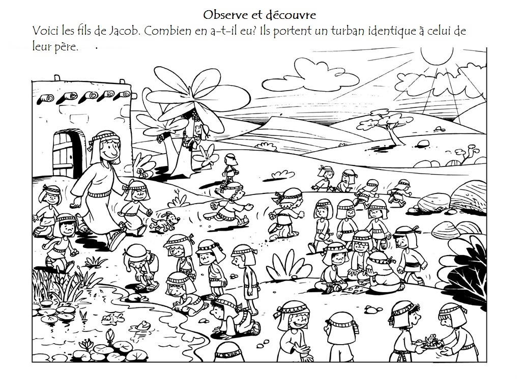 Activités, jeux, caté : Joseph et ses frères