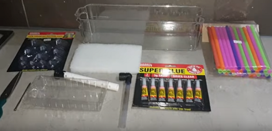 Tools required to build aquarium internal SUMP filter