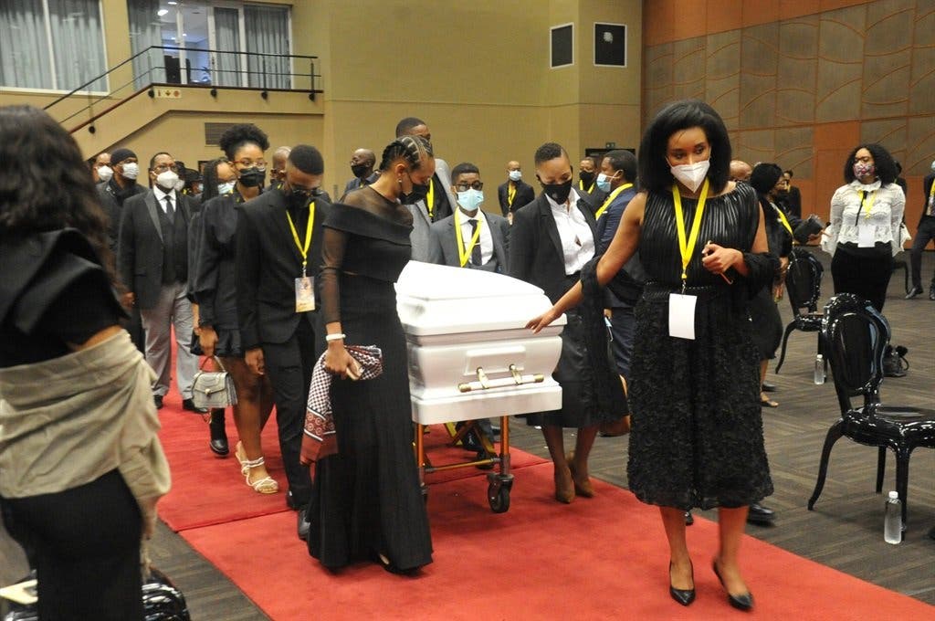 Nelli Tembe funeral pictures