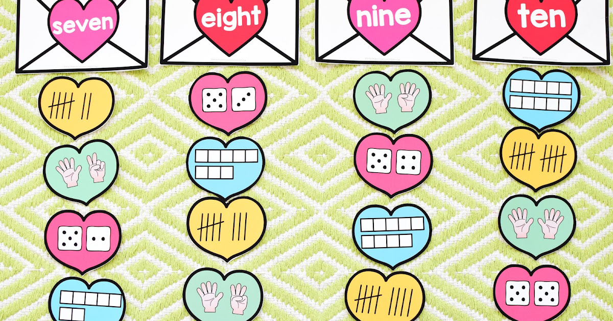 Valentine's Day Preschool Math and Literacy Mini Unit | The Pinay