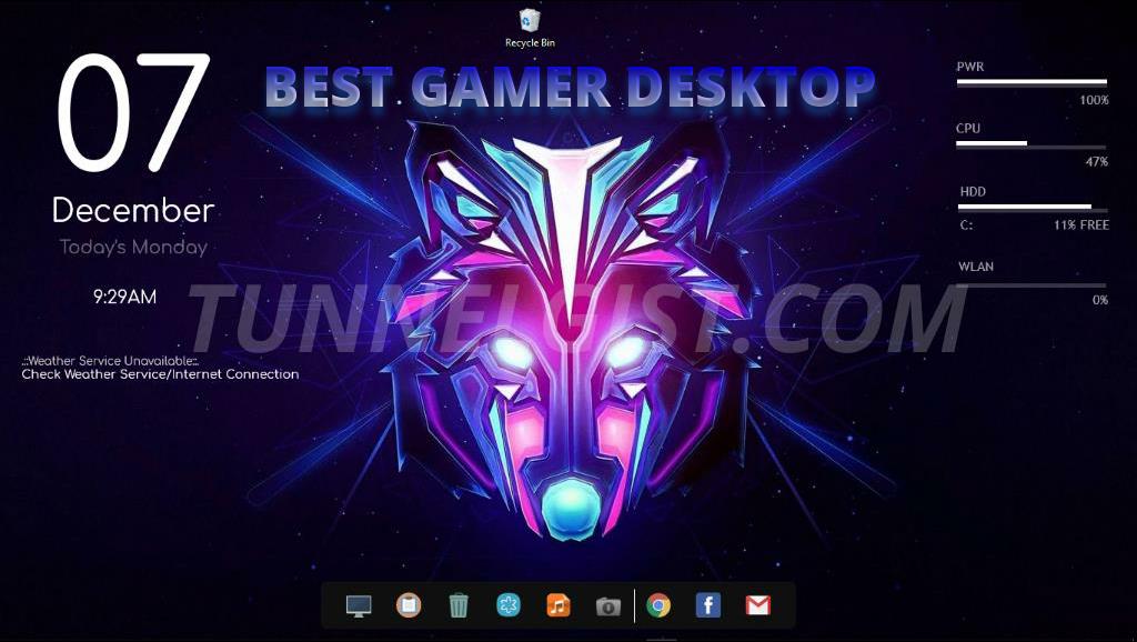 How to Customize your Desktop (Gaming customized) Windows PC