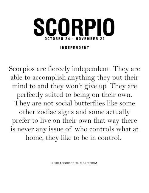 Scorpio Controlling