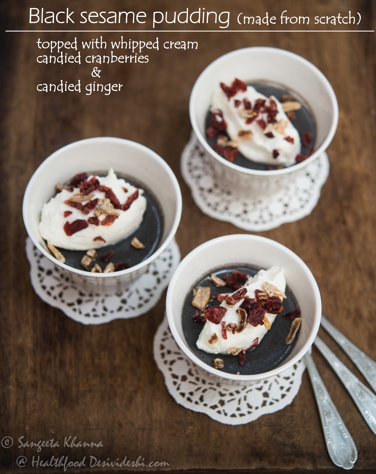 black sesame pudding made from scratch how to make heavy cream from