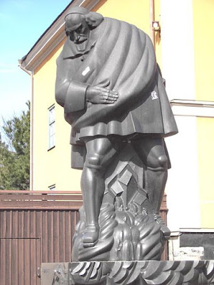 Standbeeld van Louis de Geer (1587-1652) in Norrköping