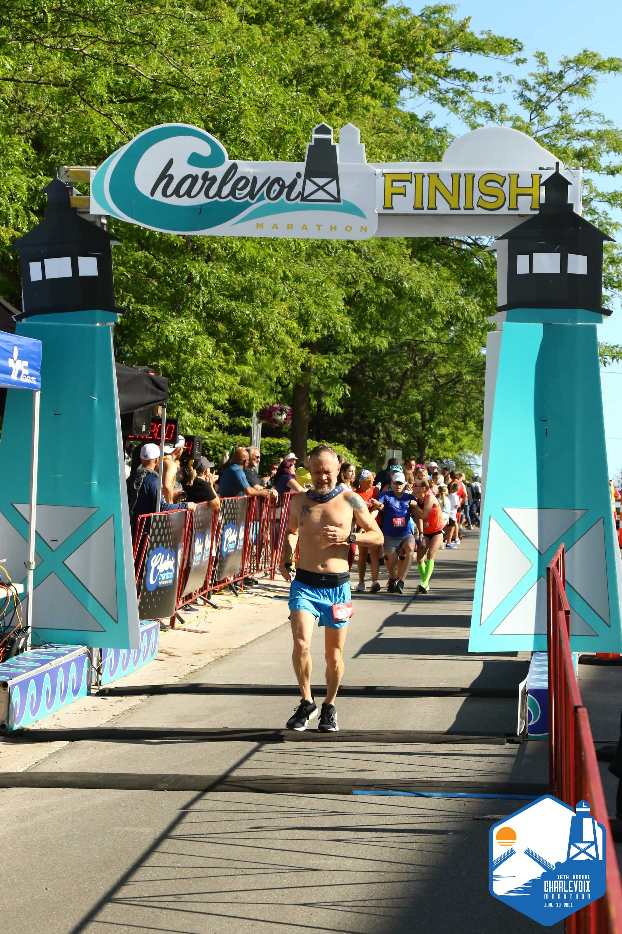 Race 496 Charlevoix Half Marathon Charlevoix, Michigan 06/19/2021