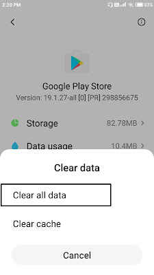 solution for App not downloading issue