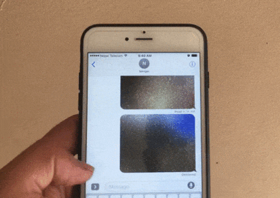 Invisible Ink message on iMessage is a new feature introduced on iOS 10. It allows you to hide a message and photo