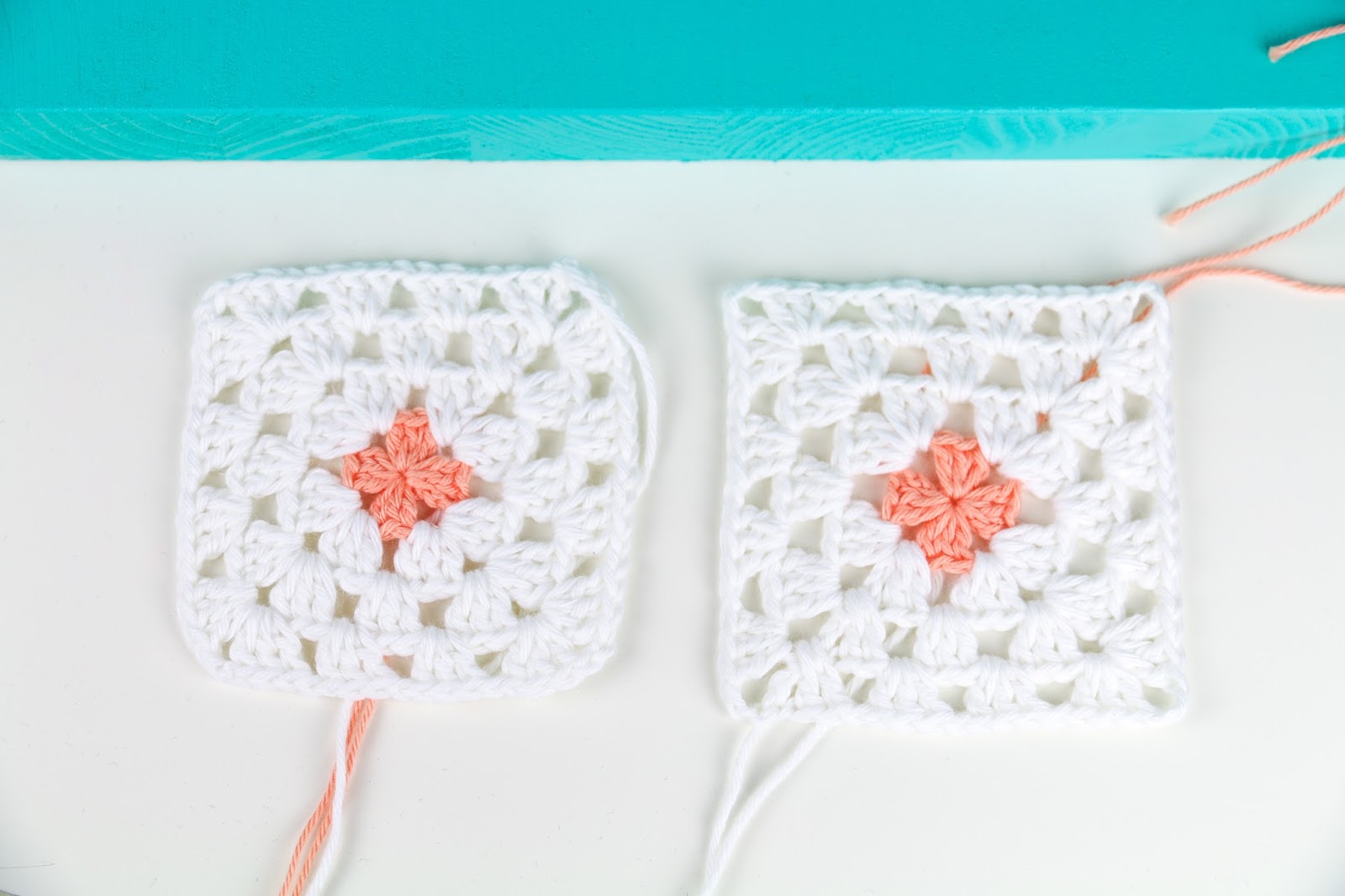 Granny Square Blocking Station A Boy & Bunting