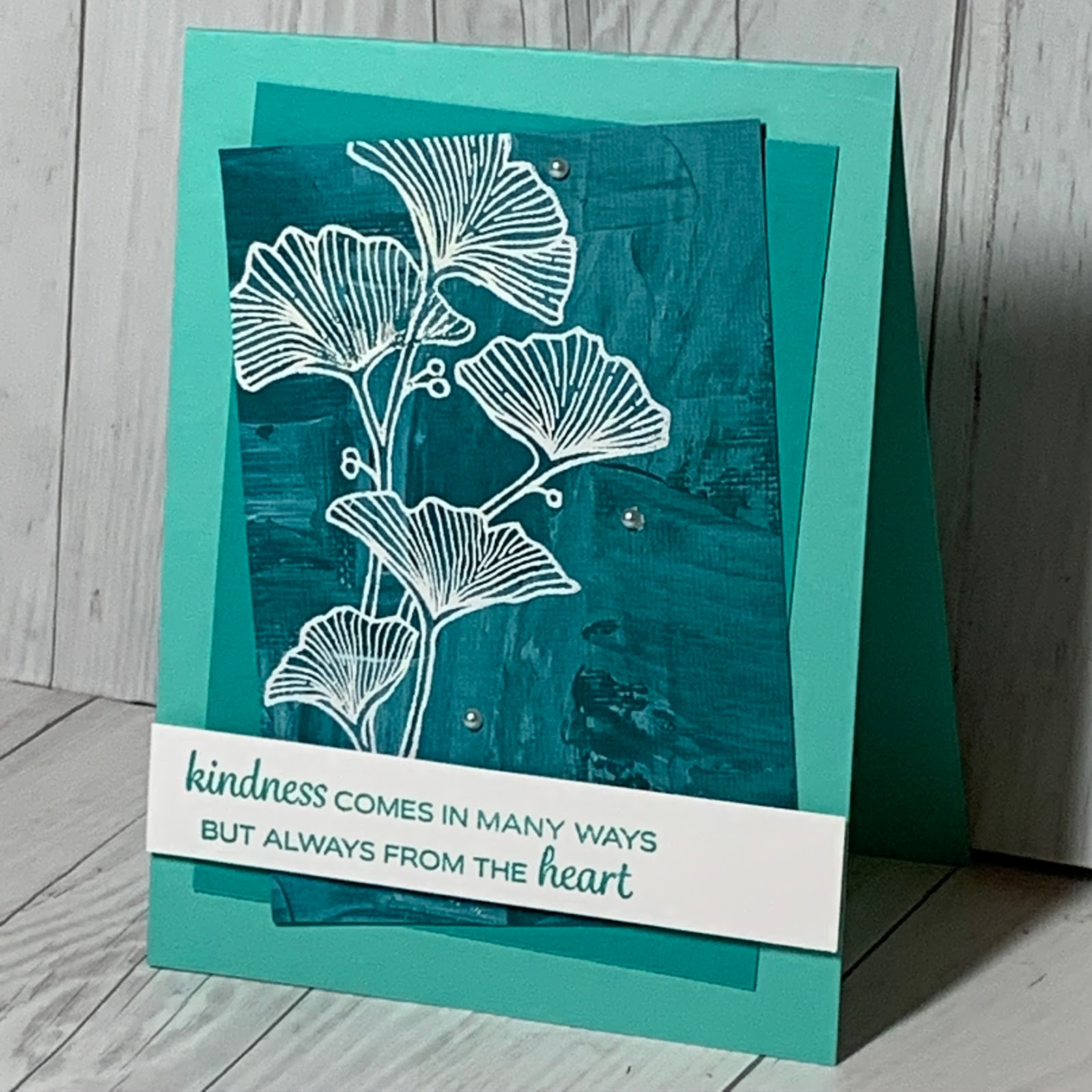 Stamped Sophisticates Card idea using Beautifully Braided Stamp Set from Stampin' Up!