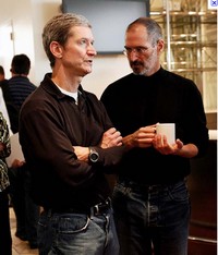 Bonus superinteressante Tim Cook Steve Jobs
