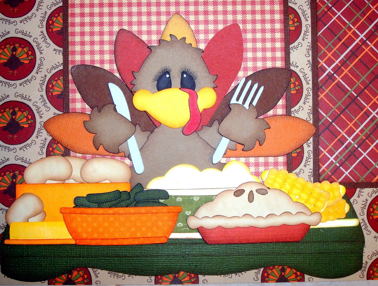 My Scrapbook Garden: Let's Feast Layout