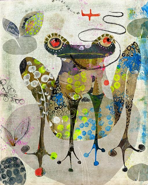 frog illustration by Andrea Daquino