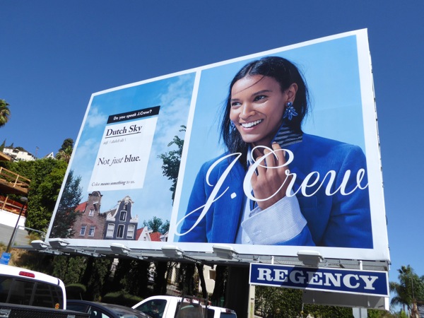 J. Crew Dutch Sky Not just blue Fall 2016 billboard J Crew Dutch Sky Not just blue FW16 billboard