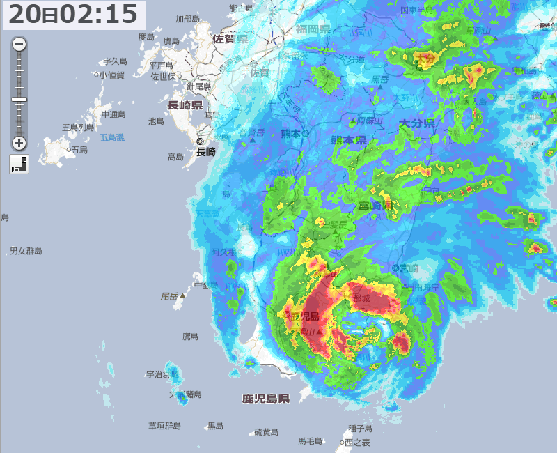 【台風】なんとかやり過ごせそうだ