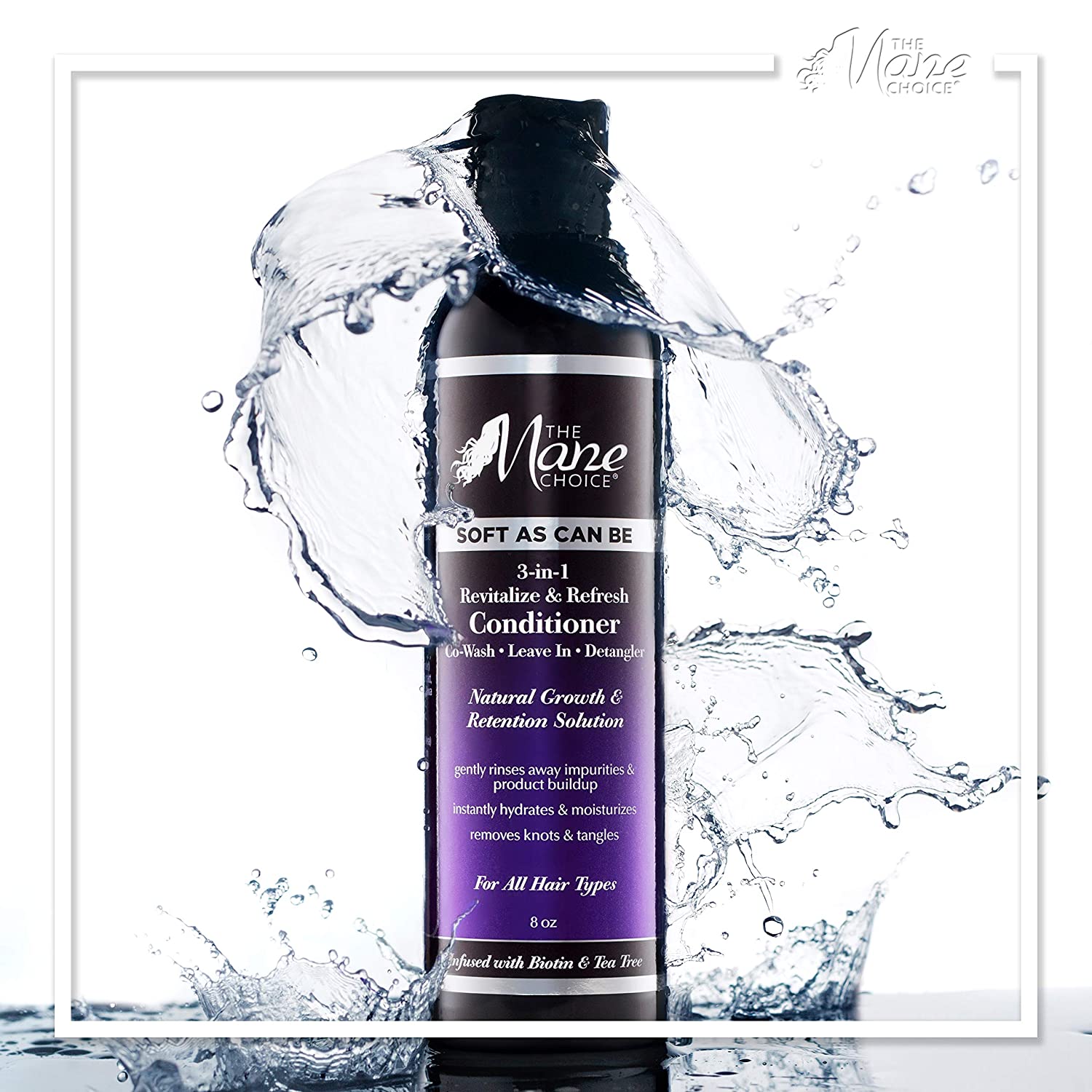Soft As Can Be Revitalize & Refresh 3-in-1 Co-Wash, Leave-In, Detangler 