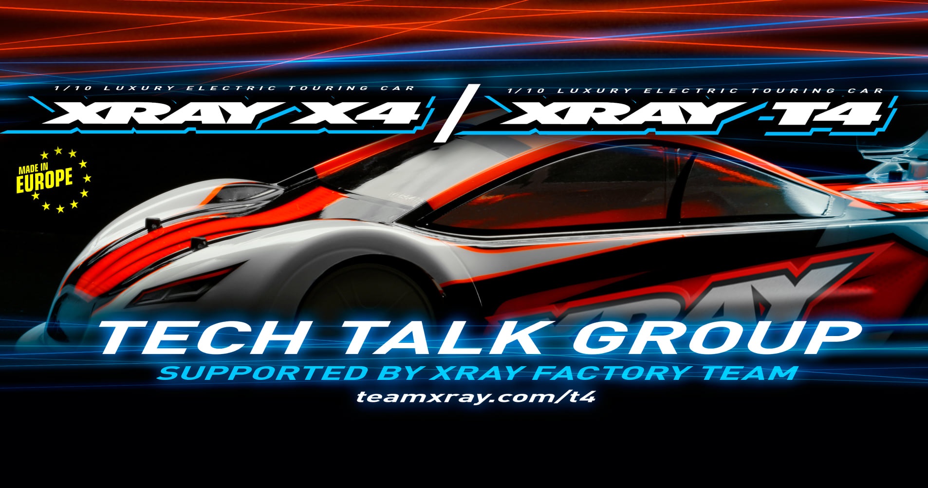 XRAY「X4」情報はFacebookグループへラジコンもんちぃ オフロード/オンロード/ドリフト ラジコンニュース