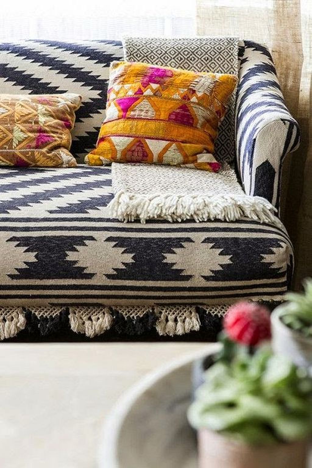 30+ Awesome Bohemian Sofa Cover Designs Suitable For Living Room
